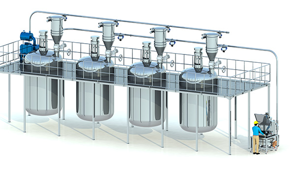 反應釜自動投料系統