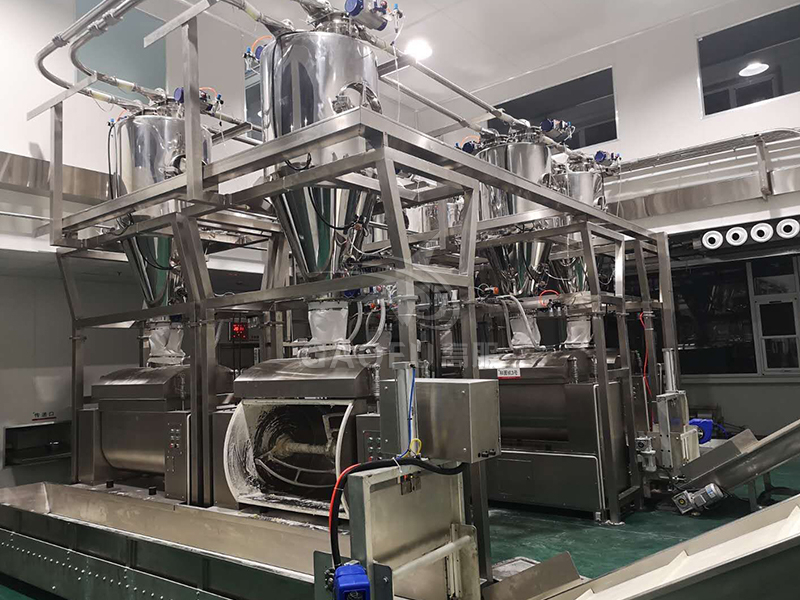 小食品面粉供料系統 小食品面粉供料系統