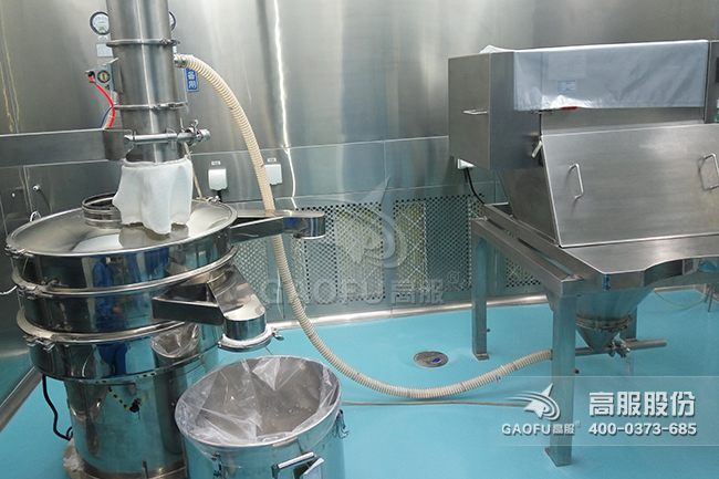 旋振篩客戶現場